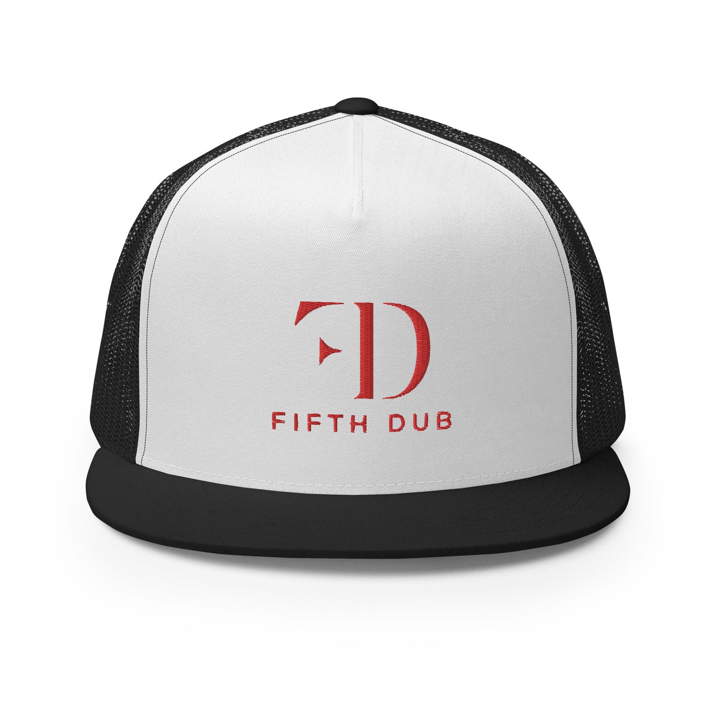 The Fifth Dub Sky Red logo trucker cap