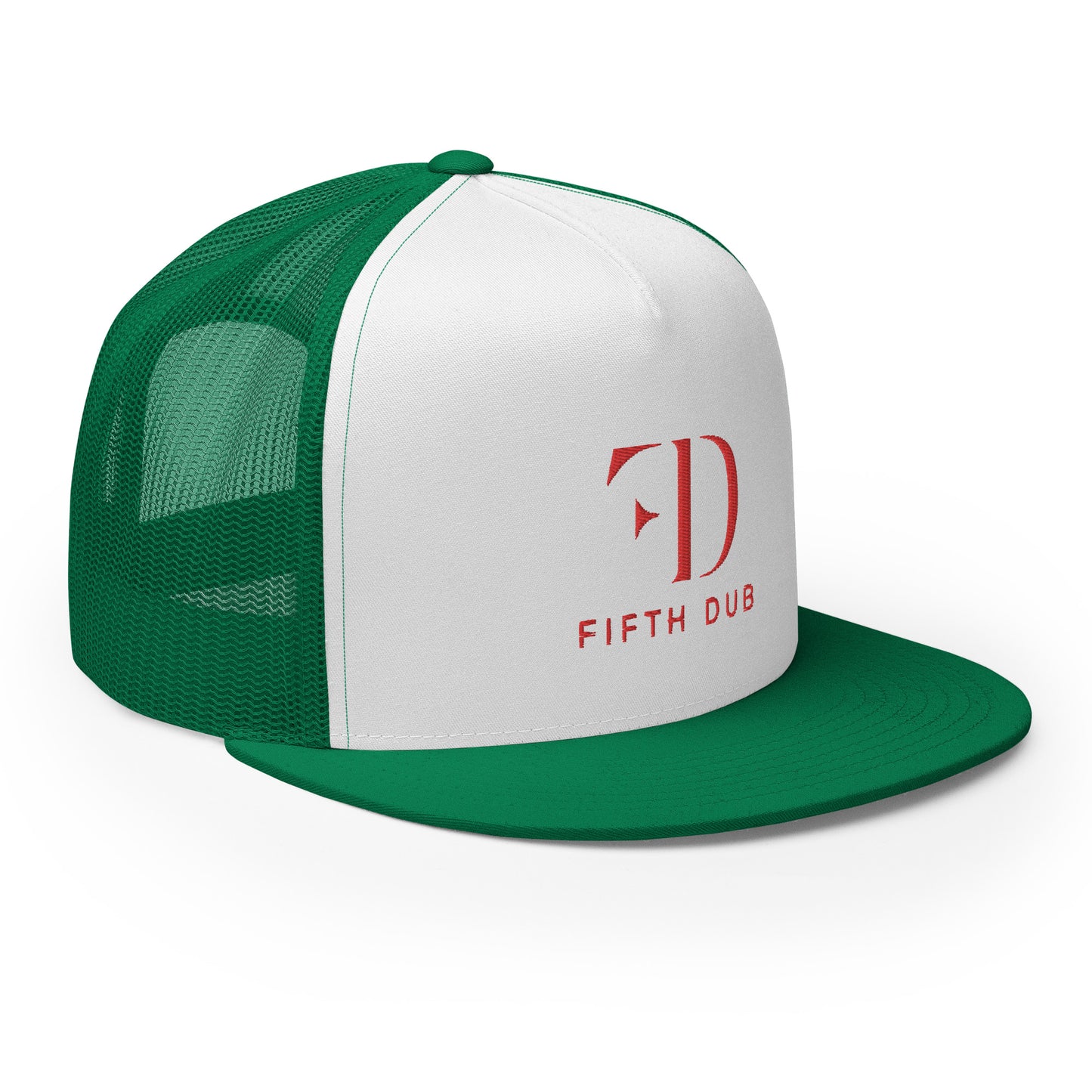 The Fifth Dub Sky Red logo trucker cap