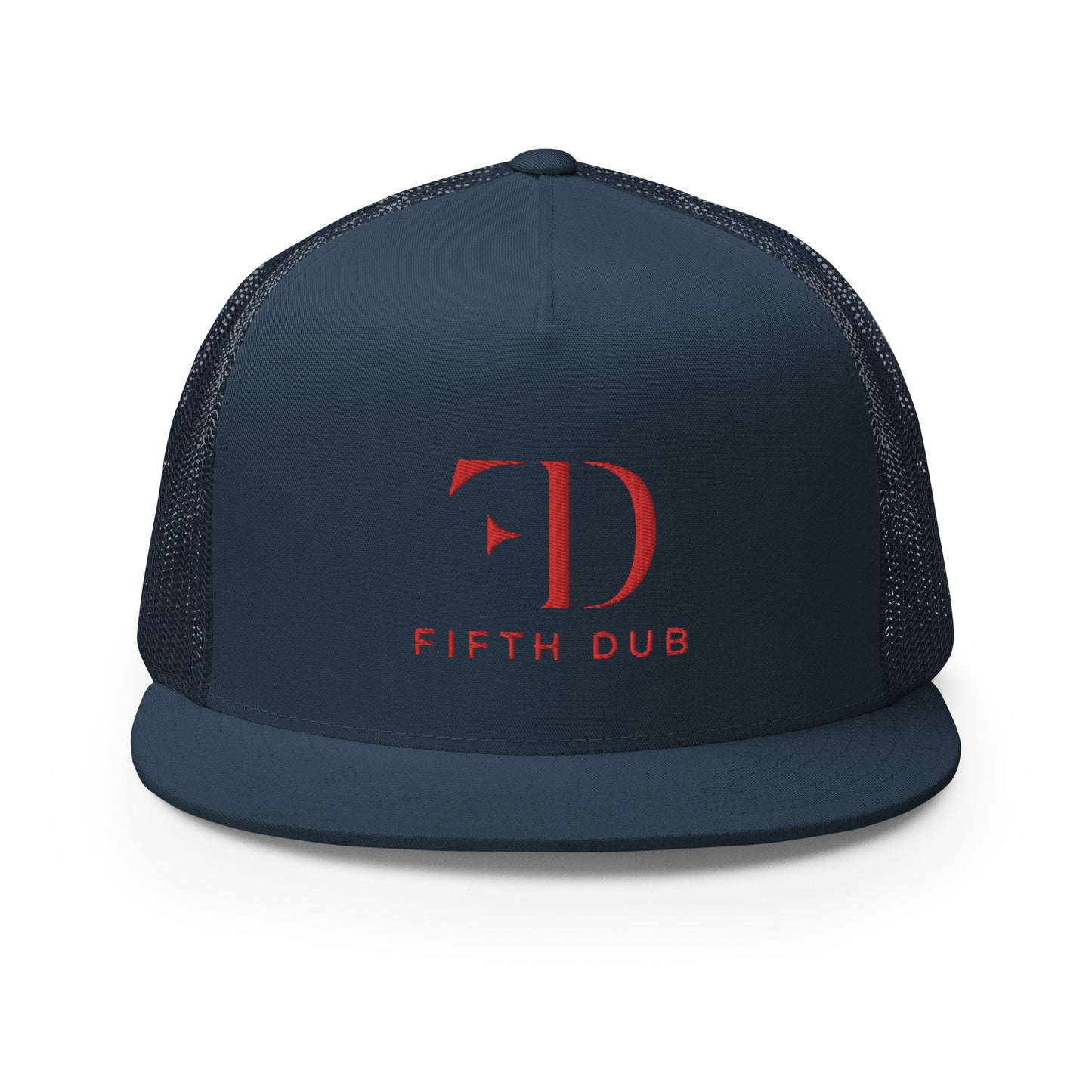 The Fifth Dub Sky Red logo trucker cap