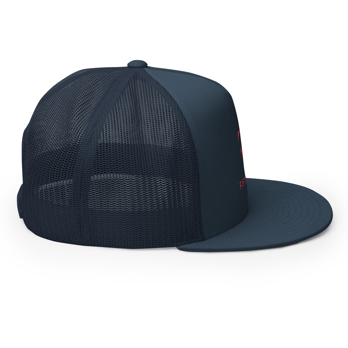 The Fifth Dub Sky Red logo trucker cap