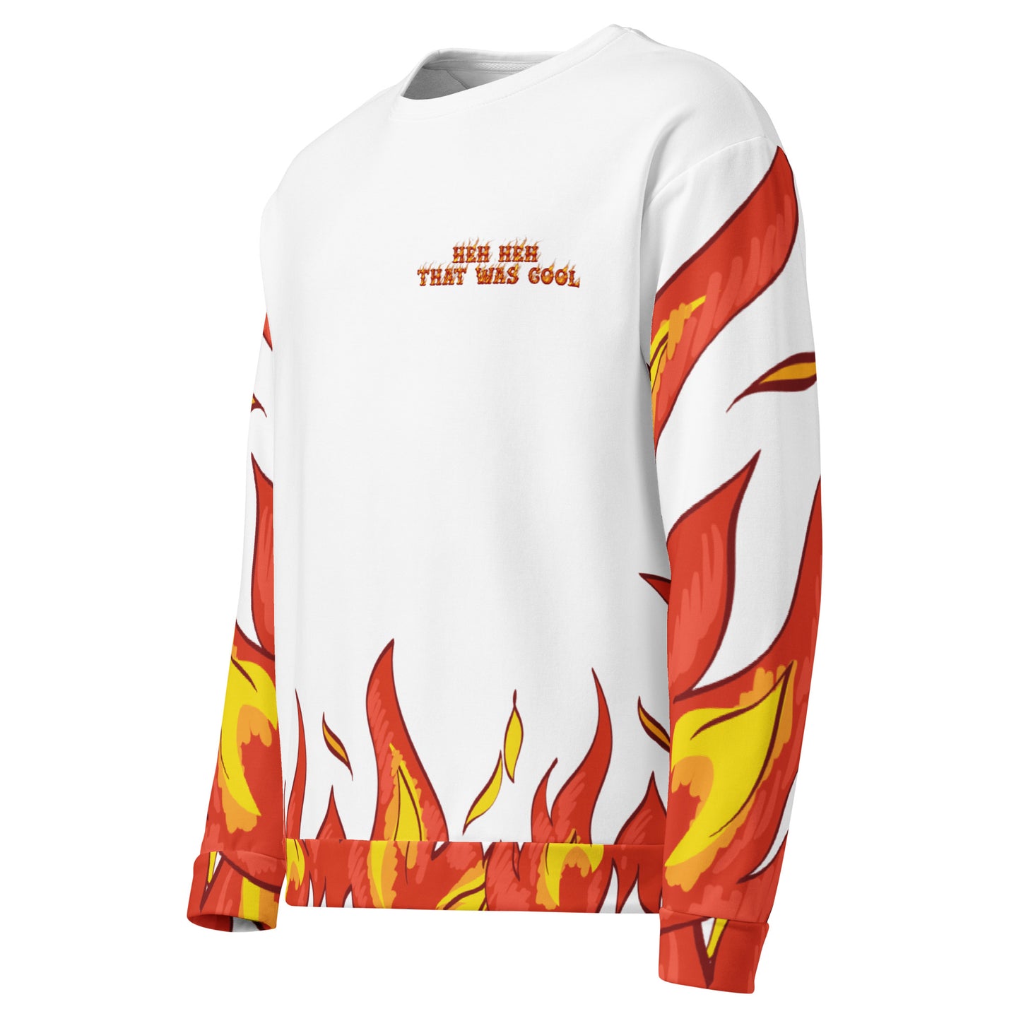 Fifth Dub Beavis and Butt-Head Firestorm sweatshirt with bold graphic design and flame-inspired streetwear styling