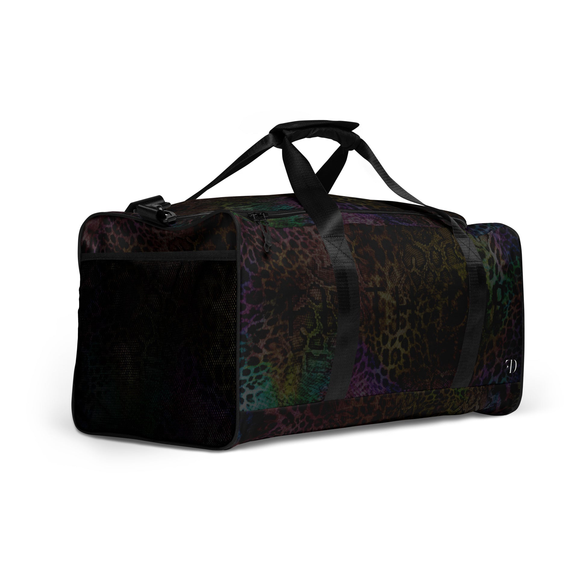 Fifth Dub Régne 1.0 Black Leopard Print Duffel Bag