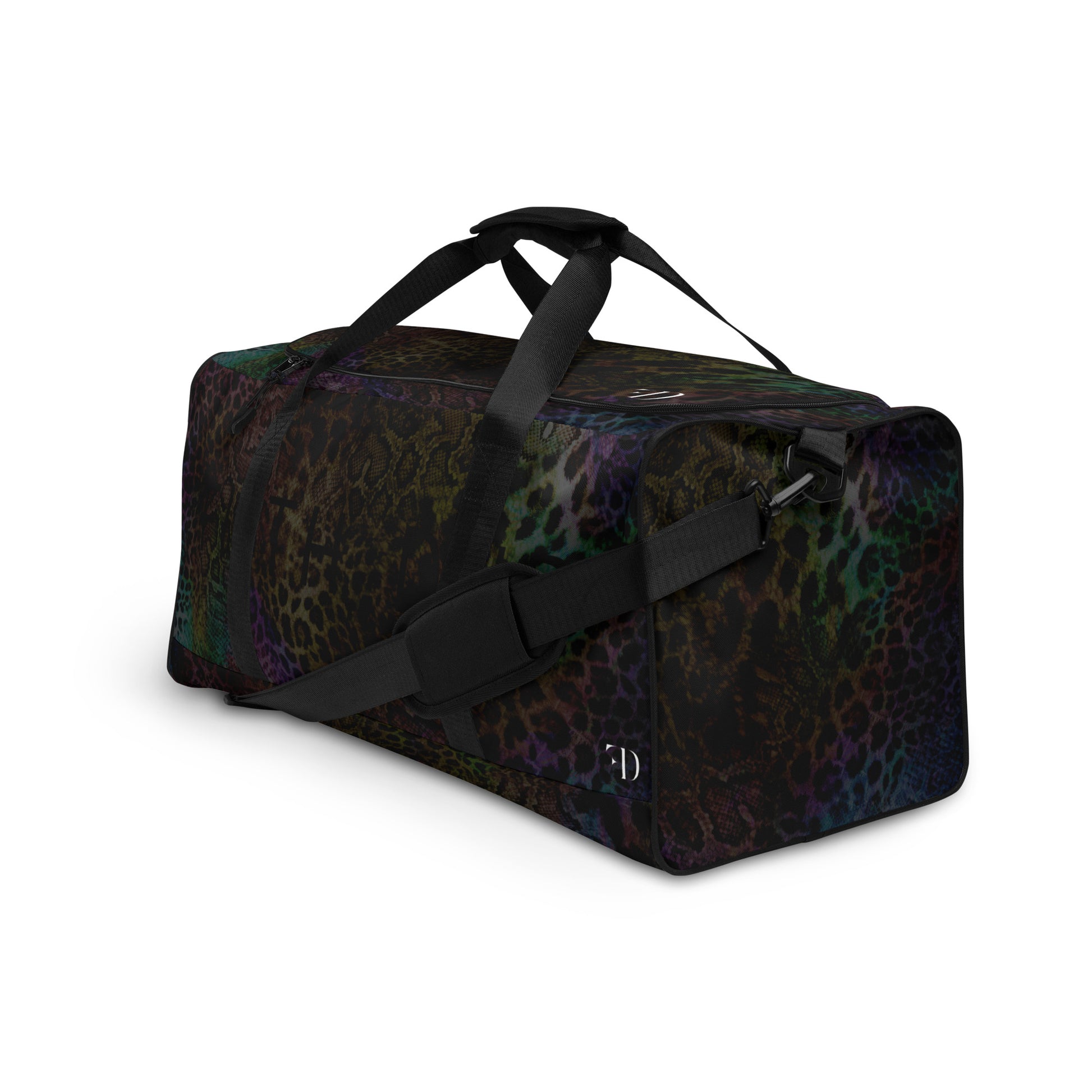 Fifth Dub Régne 1.0 Black Leopard Print Duffel Bag
