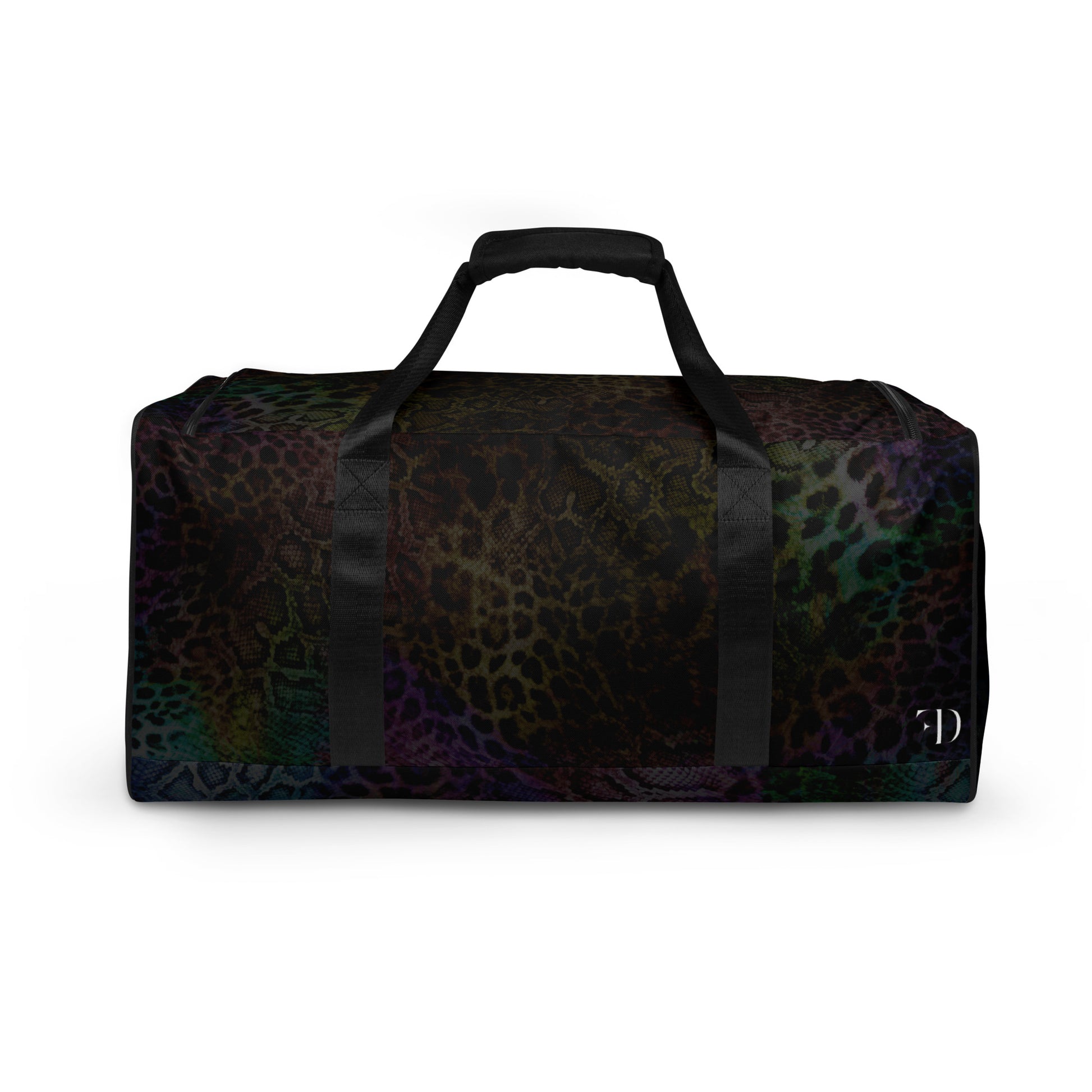 Fifth Dub Régne 1.0 Black Leopard Print Duffel Bag
