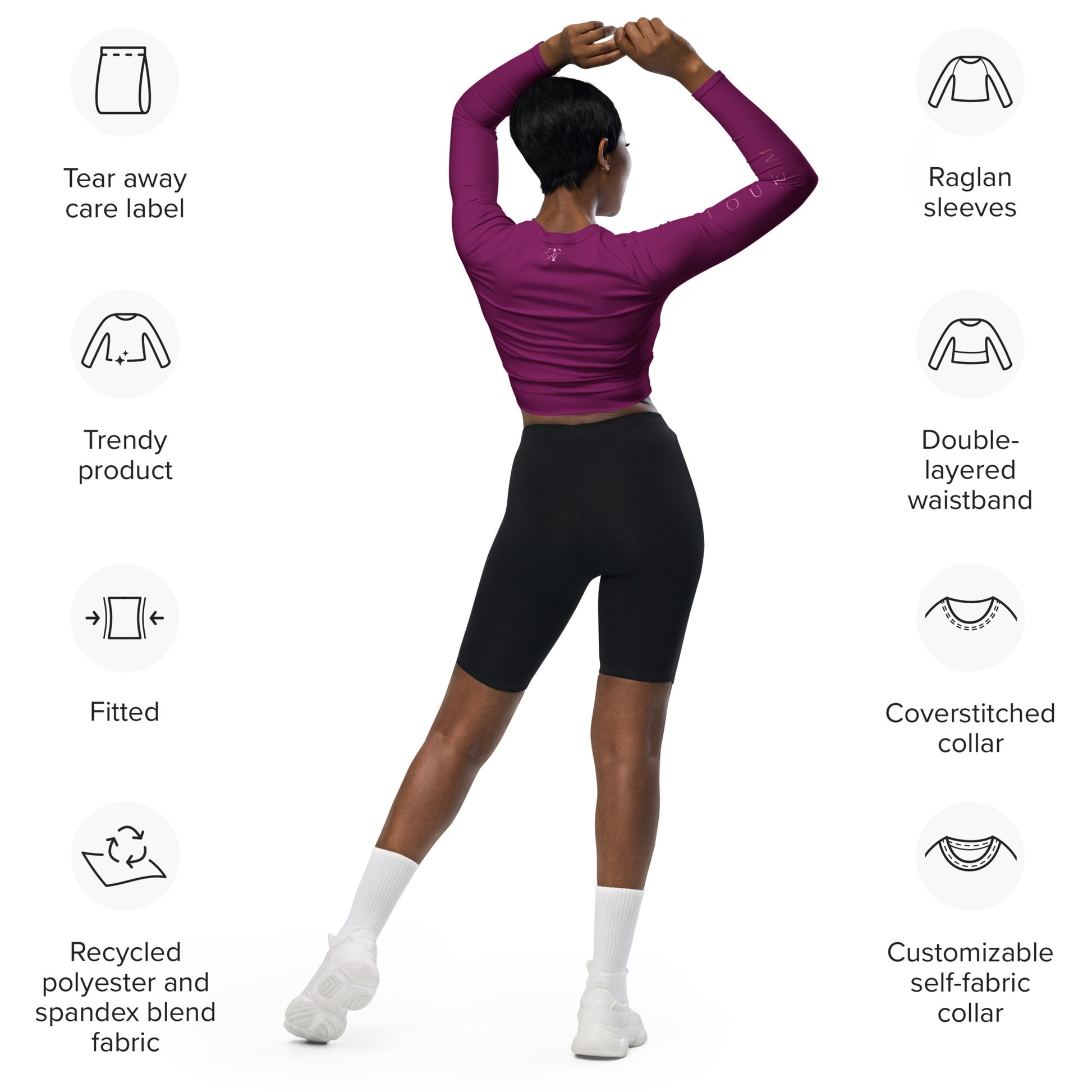 ToureM Raizel Long Sleeve Crop