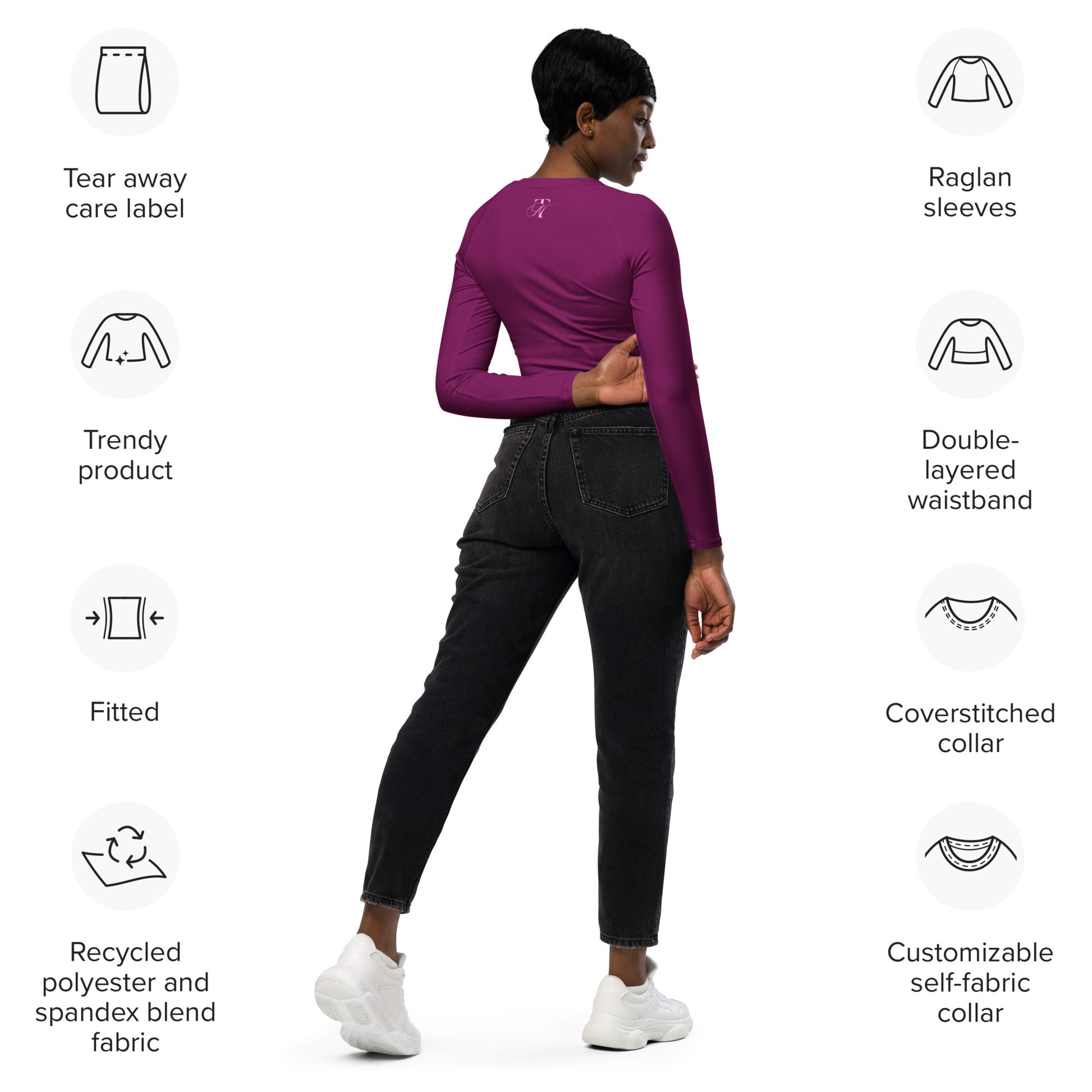 ToureM Raizel Long Sleeve Crop
