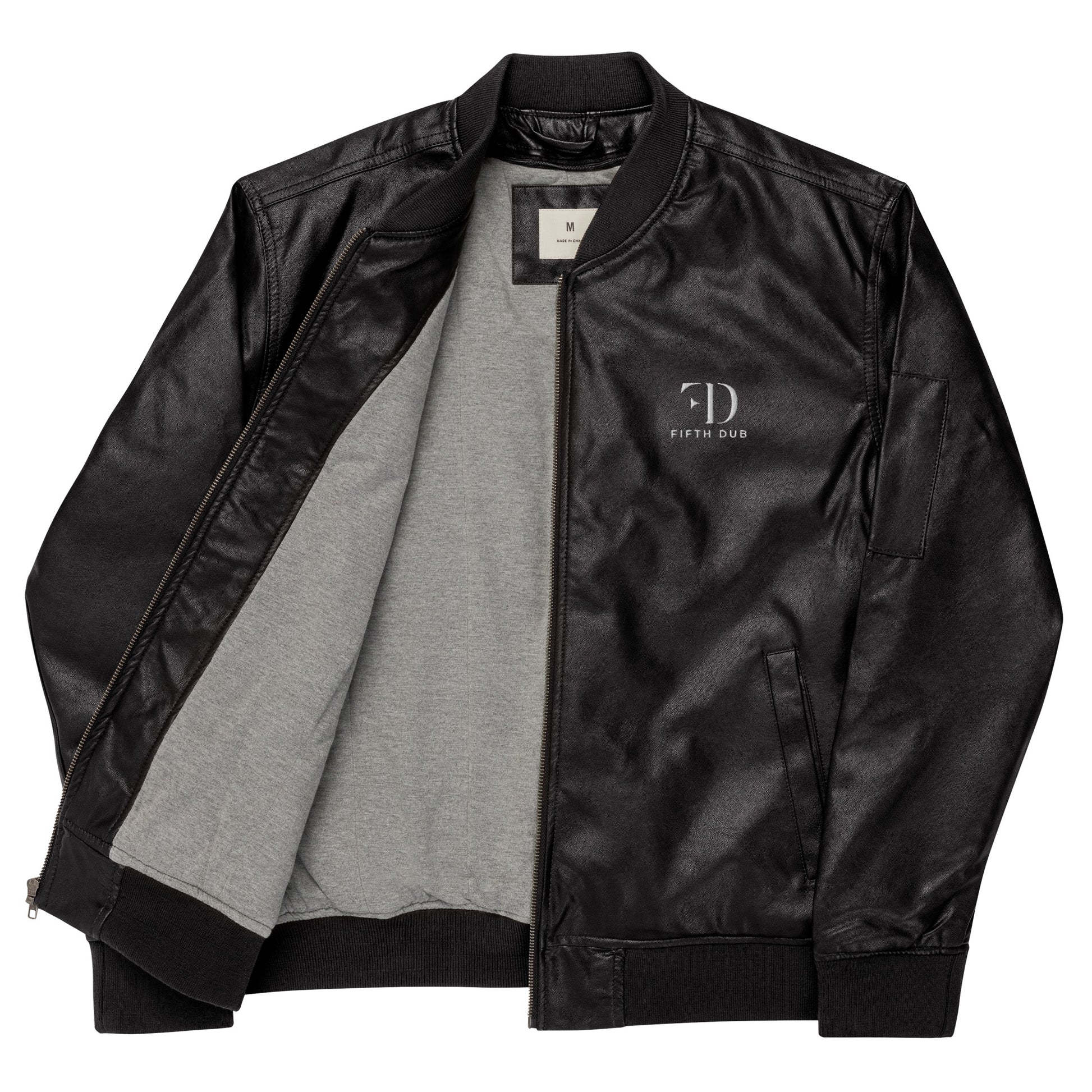 Fifth Dub Frosted Shield Leather Jacket