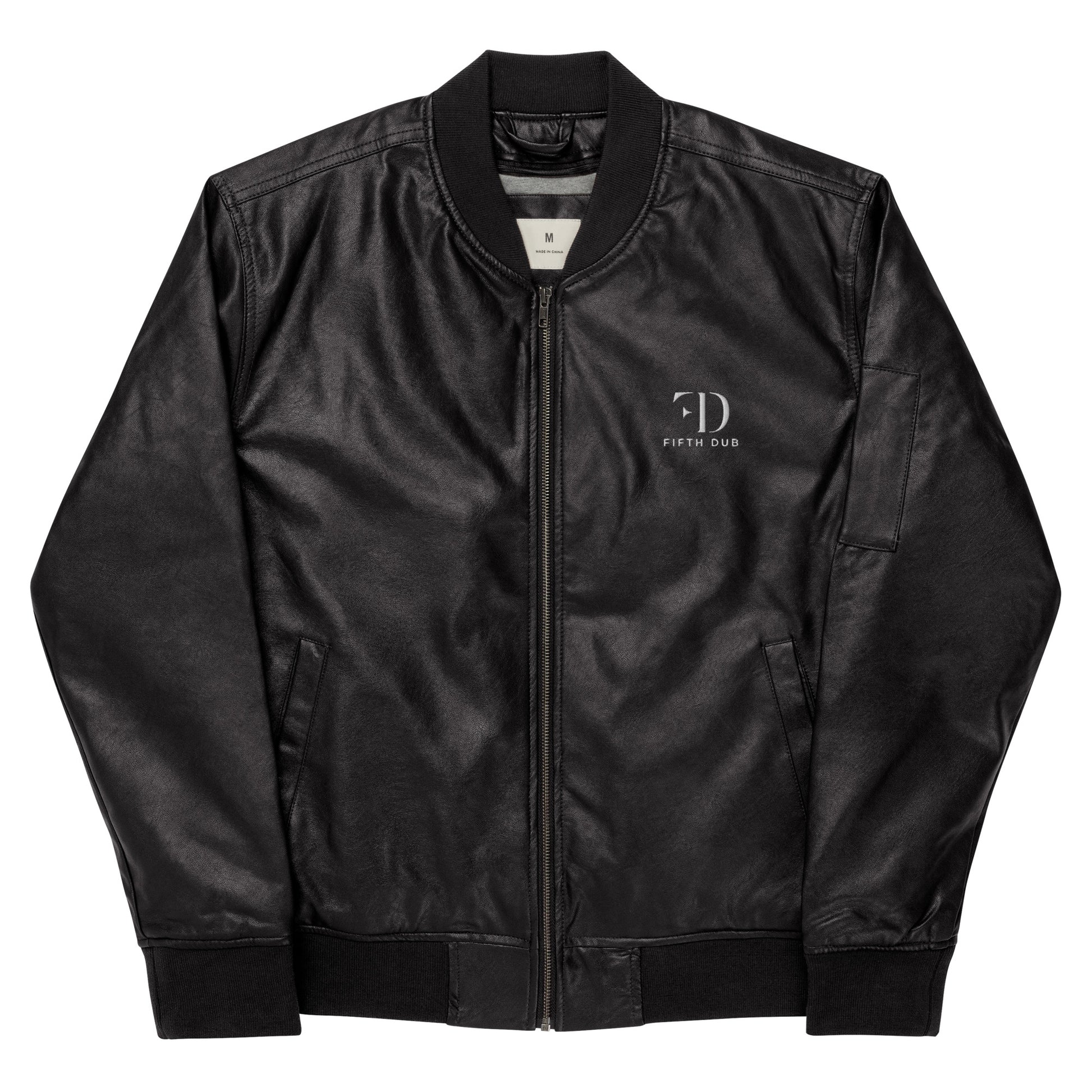 Fifth Dub Frosted Shield Leather Jacket