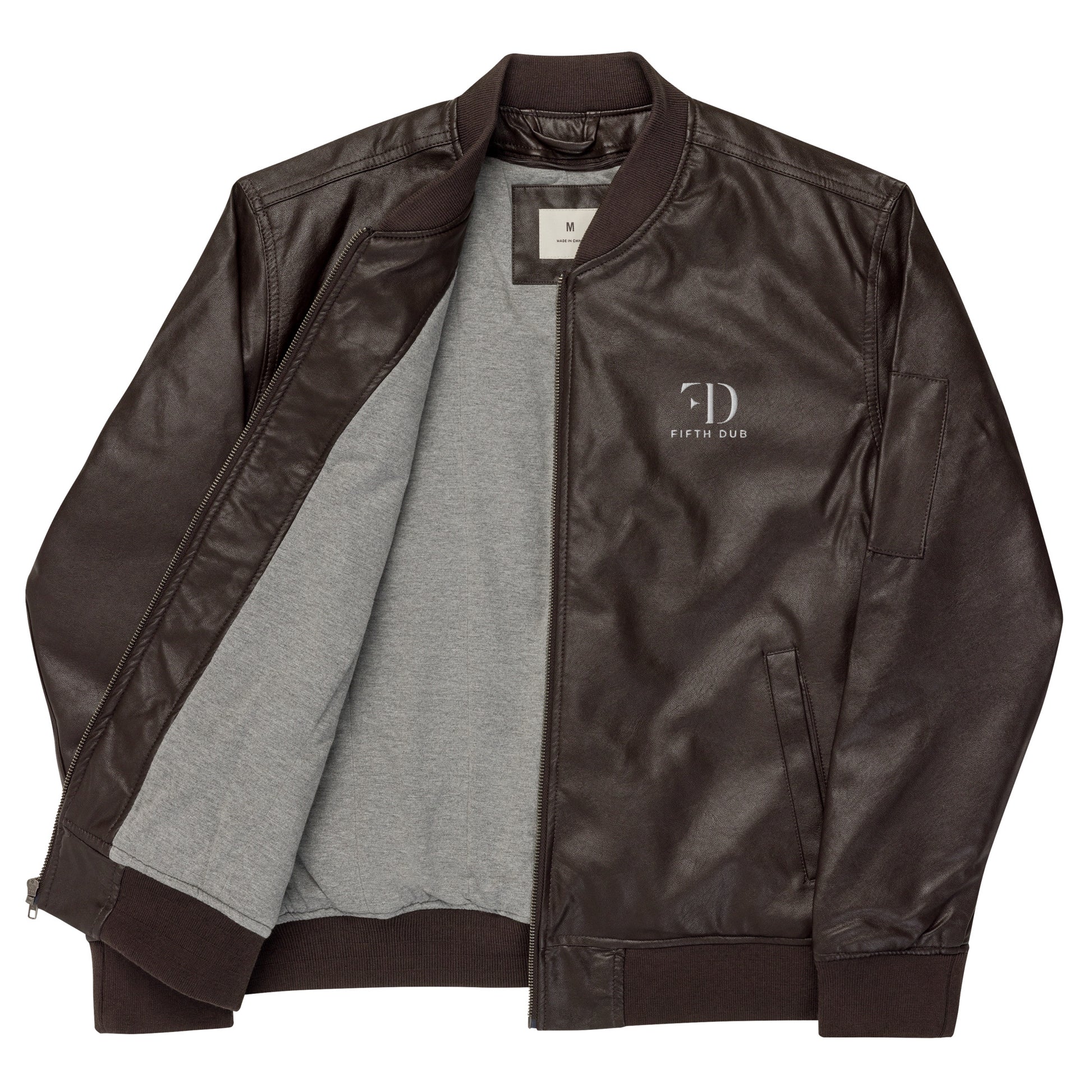 Fifth Dub Frosted Shield Leather Jacket