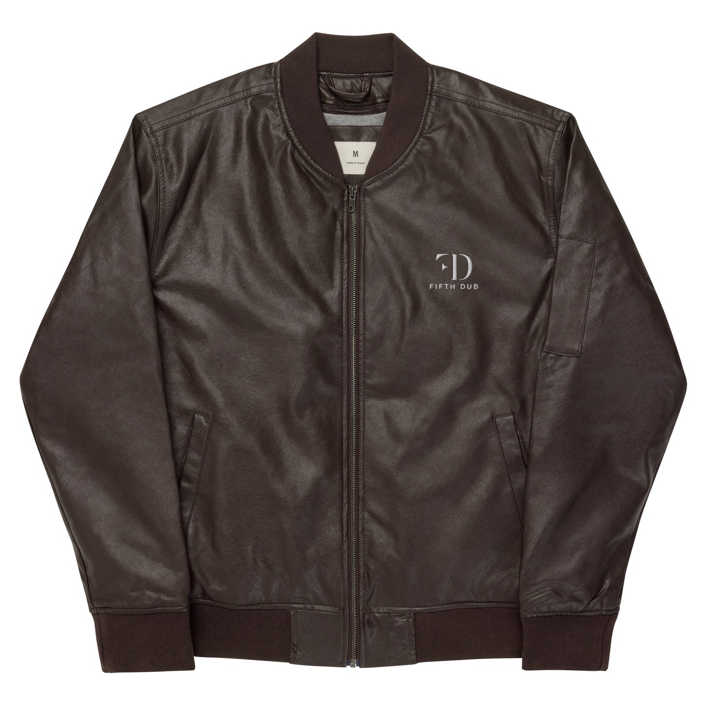 Fifth Dub Frosted Shield Leather Jacket