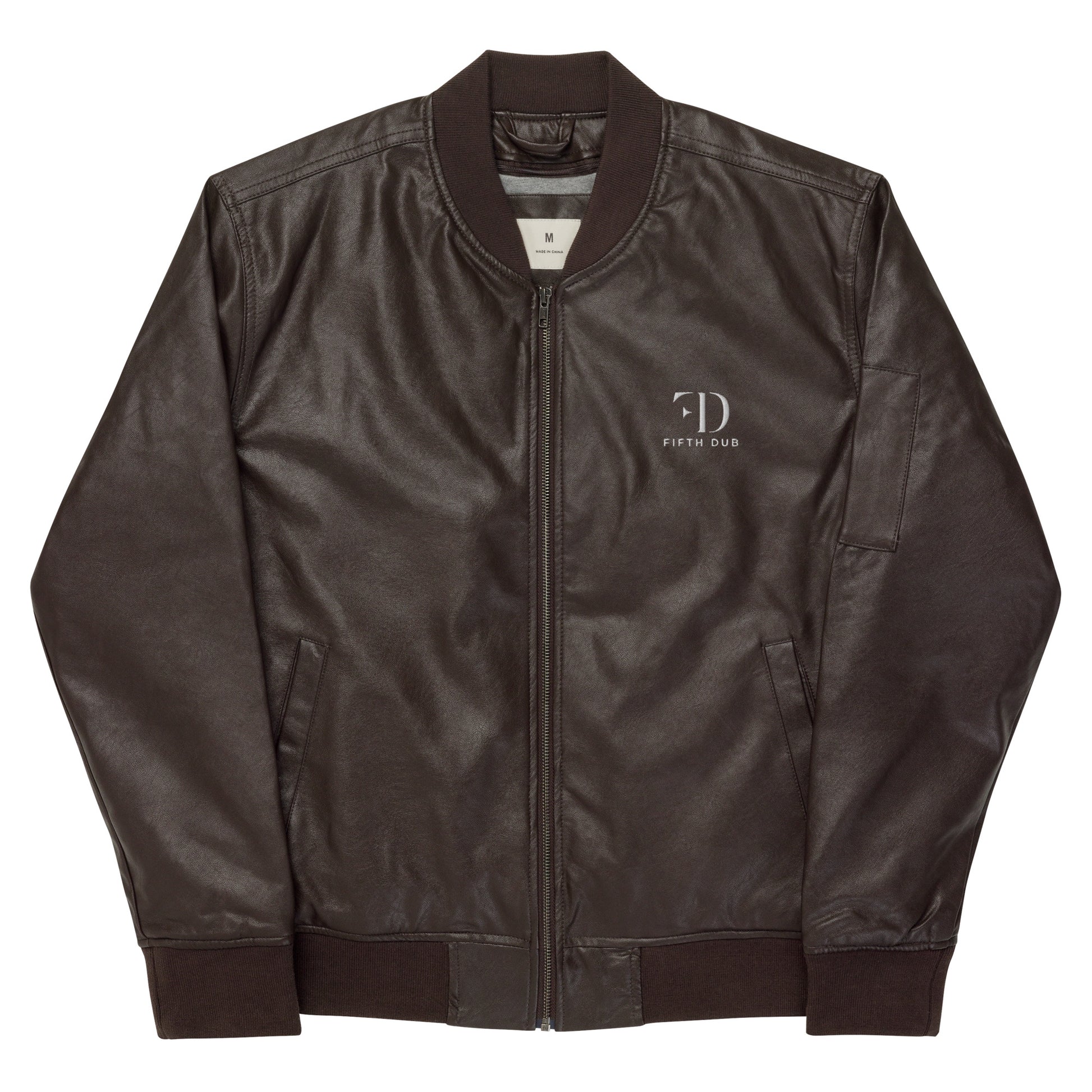 Fifth Dub Frosted Shield Leather Jacket